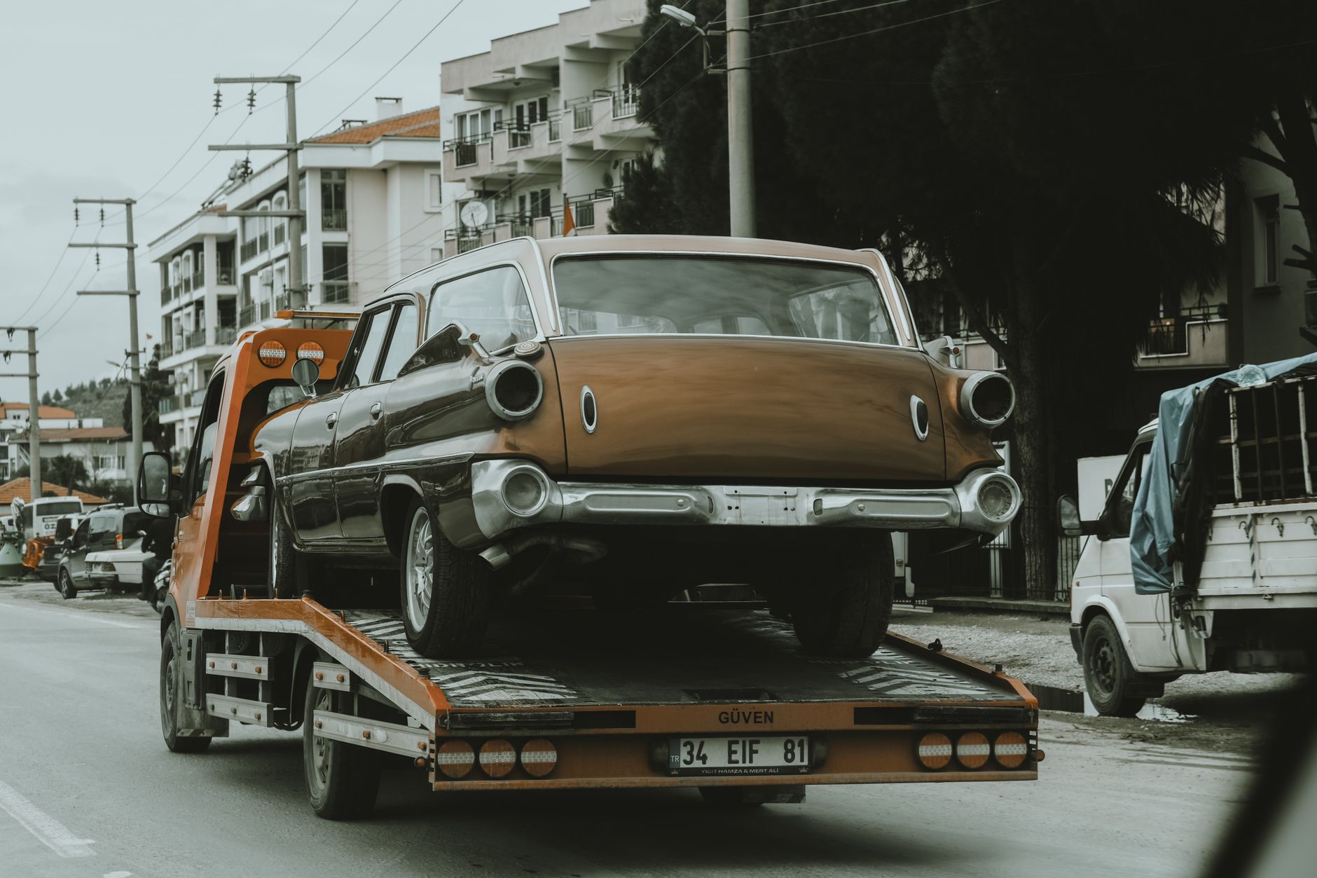 Remorquage voiture à Saint-Pierre